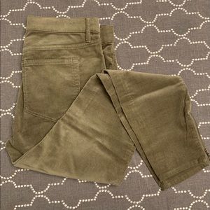 Loft High Waist Skinny Corduroy Pants